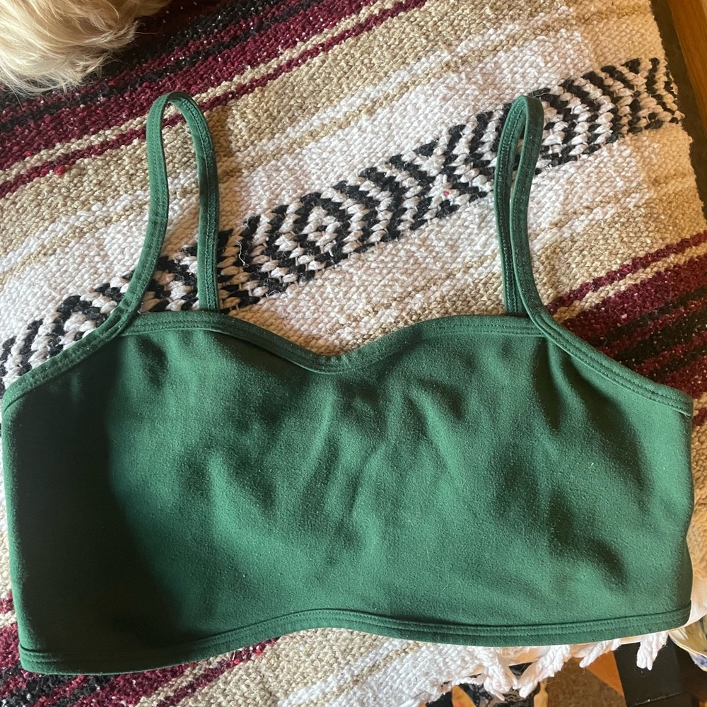Wild Fable Forest Green Tank Top